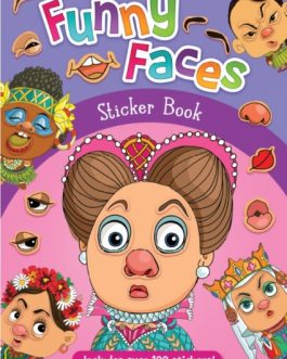 Funny Face Sticker Book 1 & 2