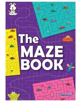 A4 Mazes Puzzle Book