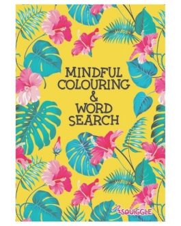 A5 Mindfulness Colouring Wordsearch Book 1 & 2