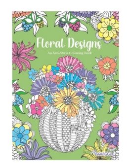 Patterns & Floral Designs Anti-Stress Colouring Books