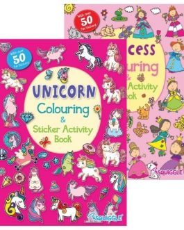 My Fun Sticker Activity Book Unicorn & Princess