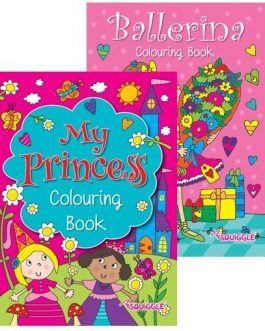 Ballerina & Princess Colouring Book
