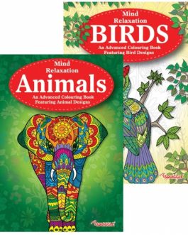 Animals & Birds Advanced Colouring Books