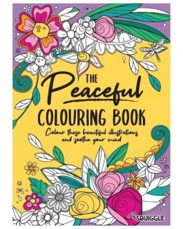 Peaceful Advanced Colouring Book