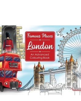 Famous Places – London, Advanced Colouring Book