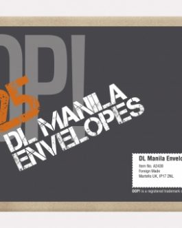 25 DL Manila Envelopes