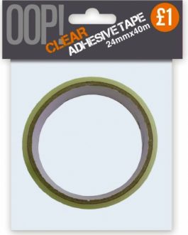 Clear Adhesive Tape 24mm x 40m