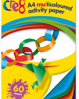 A4 Multi-coloured Activity Paper
