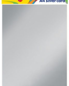 A4 Silver Card, 10 sheets