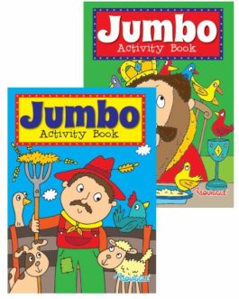 Jumbo Activity Book 3 & 4 – NEW DESIGN