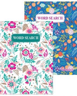 Floral Wordsearch, 7″ x 5″ Size