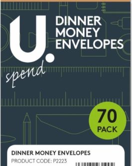 70 Dinner Money Envelopes