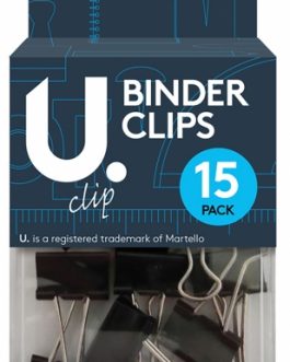 Binder Clips, 15pk