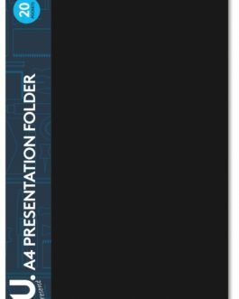 A4 Presentation Folder, 20 Pockets