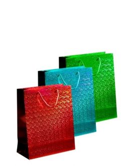 Holographic Bag Small – Red, Green & Blue