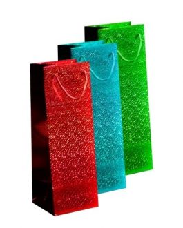Holographic Bag Bottle – Red, Green & Blue