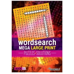 Mega Large Print Modern Word Search Book 2