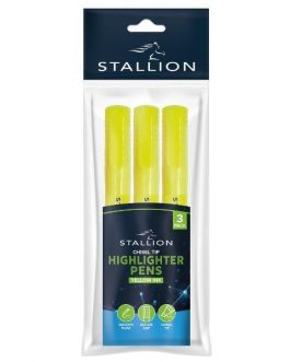 Highlighters, 3pk Yellow