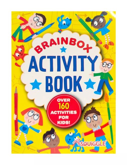 MiltonMart® Brain Box Activity & Word Search Books Pack of 4 – Fun & Educational - Image 3