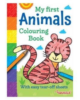 My First Animals, Things That Go, Unicorn & Fairies Colouring Books Pack of 4 – Colouring Books for Kids