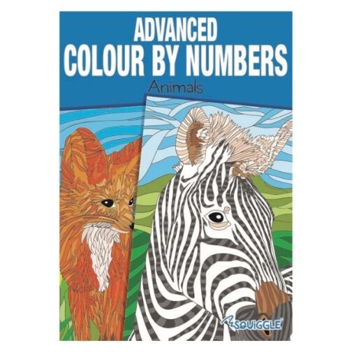 Advanced Colour by Numbers Book & Animals & Nature – Pack of 3 - Image 2