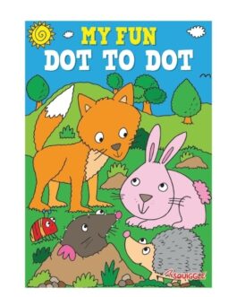 My Fun Dot to Dot 1, 2 and ABC Dot-to-Dot Book – Pack of 4 (A4 Size)