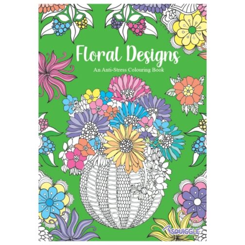 Set of 4 Colouring Books for Adults with 22 Colouring Pencils – Intricate Advanced Colouring Books for Relaxation and Mindfulness - Image 8