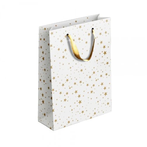 Youngland® Gold & Silver Patterned Gift Bag – Large | Durable & Stylish - Image 3