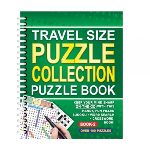 Travel-Size Puzzle Assortment 1 & 2 – Set of 2 – Ideal Puzzle Books for Adults on the Go - Image 2