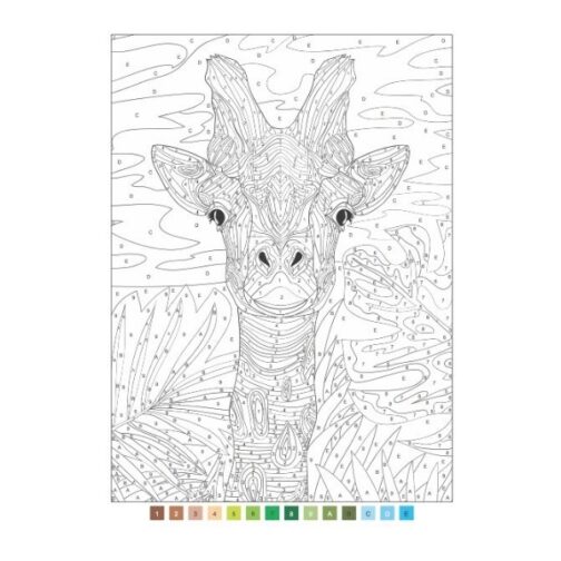 Advanced Colour by Numbers Book & Animals & Nature – Pack of 3 - Image 5