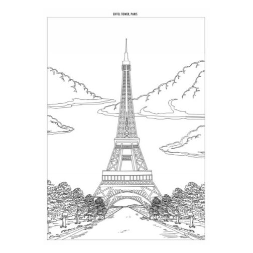 Youngland® Famous Places Colouring Books Pack of 2 – London & Global Landmarks - Image 4