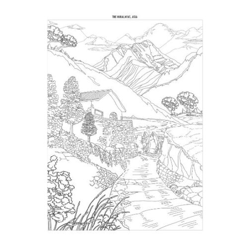 Youngland® Famous Places Colouring Books Pack of 2 – London & Global Landmarks - Image 5