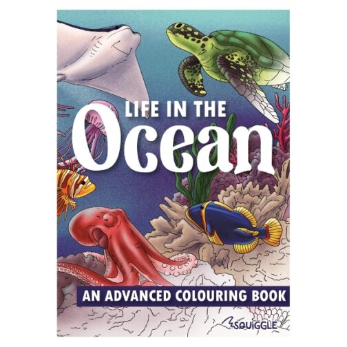 Youngland® Colouring Books | Pack of 3 | Life on Savannah, Ocean & Jungle - Image 3