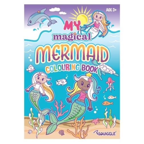 Youngland® Pack of 2 Coloring Books - My Magical Mermaid & Pretty Princess Ballerina - Image 2