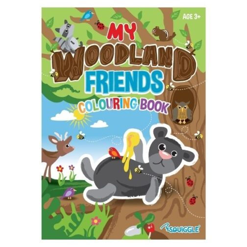 Youngland® Coloring Books – Pack of 3 – Woodland Friends, Wild Dragon & Dinosaur, Pirate Adventure - Image 4