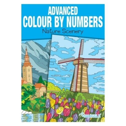 Advanced Colour by Numbers Book & Animals & Nature – Pack of 3 - Image 4