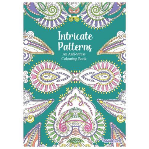 Set of 4 Colouring Books for Adults with 22 Colouring Pencils – Intricate Advanced Colouring Books for Relaxation and Mindfulness - Image 7