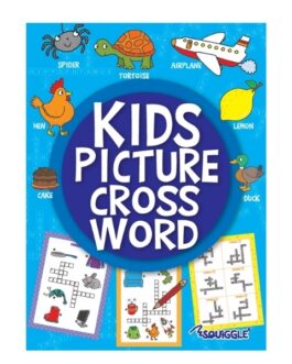 Youngland® Kids Word Search & Picture Crossword Puzzle Book Set – Pack of 4