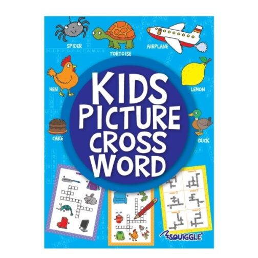 Youngland® Kids Word Search & Picture Crossword Puzzle Book Set – Pack of 4 - Image 2