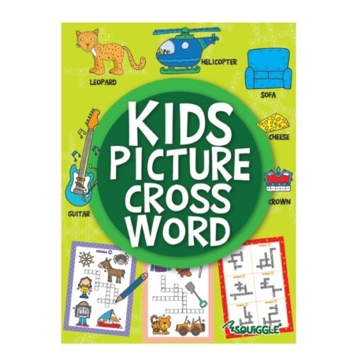 Youngland® Kids Word Search & Picture Crossword Puzzle Book Set – Pack of 4 - Image 3