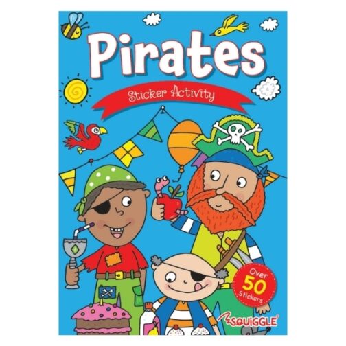 Youngland® My Fun Sticker Activity Books – Pack of 4 – Pirates, Monsters, Unicorn & Princess - Image 4