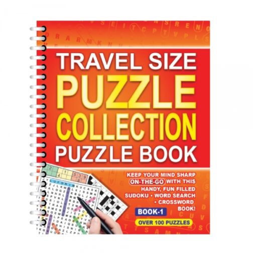 Travel-Size Puzzle Assortment 1 & 2 – Set of 2 – Ideal Puzzle Books for Adults on the Go - Image 3