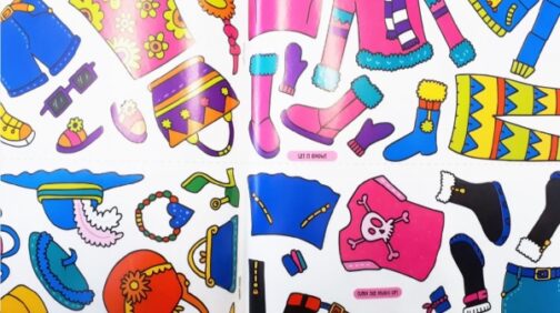 Fashion Sticker Books & My Fun Sticker Activity Book – Pack of 4 – Perfect Sticker Books for Adults - Image 10