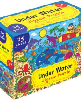 Vibrant Jigsaw Puzzle Set | Kids’ Educational Activity | 4 Themes | 25-Piece Puzzle Pack