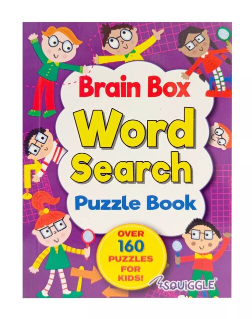 MiltonMart® Brain Box Activity & Word Search Books Pack of 4 – Fun & Educational - Image 5