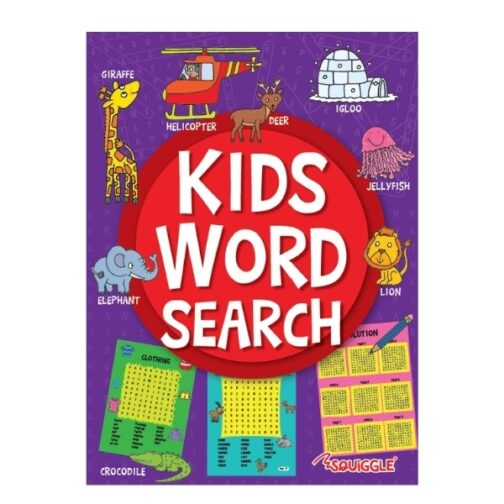 Youngland® Kids Word Search & Picture Crossword Puzzle Book Set – Pack of 4 - Image 4