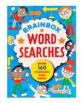 MiltonMart® Brain Box Activity & Word Search Books Pack of 4 – Fun & Educational