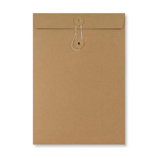 Manilla String & Washer Envelopes – Pack of 100 – 4 Different Sizes - Image 2