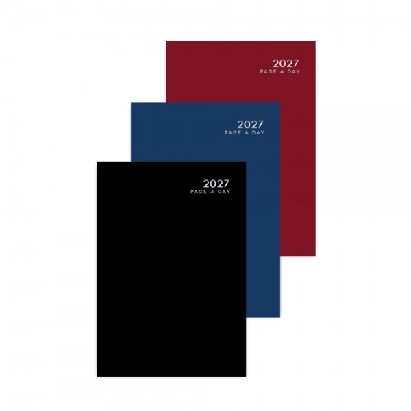 2027 a5 page a day diary